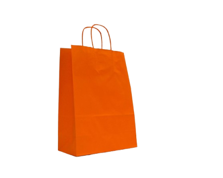 Sznes sodrottfles paprtska 26x35+12 cm narancssrga