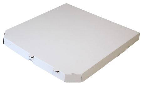 Pizza doboz 52 cm csapott sark fehr