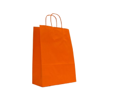  Sznes sodrottfles paprtska 26x35+12 cm narancssrga