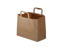  Szalagfles barna paprtska 32x27+17 cm