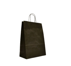  Sznes sodrottfles paprtska 26x35+12 cm Fekete