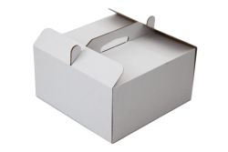  Torta doboz kzepes (29x29+15 cm)