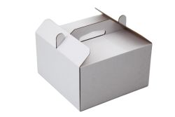  Torta doboz (22x22+16 cm)
